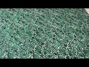 Dentelle Guipure Verte - Theresa