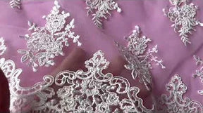 Dentelle cordée ivoire - Janis