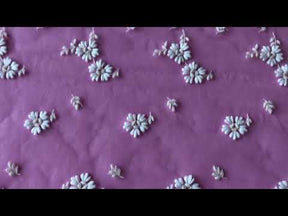 Dentelle Broderie Florale Ivoire - Morag