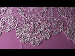 Dentelle Brodée Ivoire - Jessamine