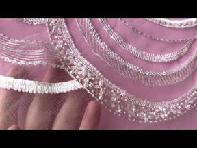 Dentelle Perlée Ivoire - Mason
