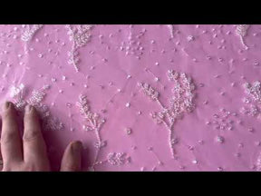 Dentelle perlée ivoire - Bjork