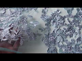 Dentelle Broderie Bleue - Garbo