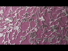 Dentelle Brodée Ivoire - Janine