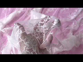Dentelle Raschel ivoire - Sinitta