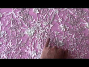 Dentelle Brodée Ivoire - Garbina