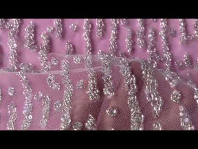 Dentelle perlée ivoire - Marnie