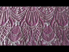 Dentelle Brodée Ivoire - Clémence