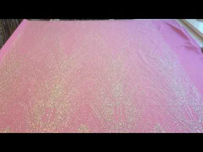 Dentelle pailletée ivoire - Nirvana