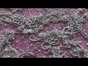Dentelle Perlée Ivoire - Lanisha