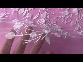 Dentelle 3D Ivoire - Jacobella