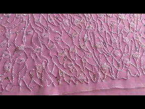 Dentelle perlée ivoire - Zundira