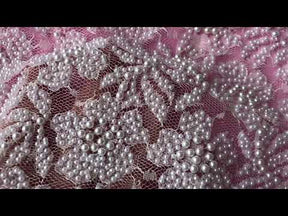 Dentelle Perlée Ivoire - Lucille