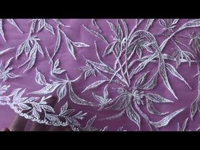 Dentelle Brodée Ivoire - Dacio