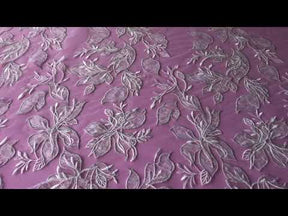 Dentelle Brodée Ivoire - Galliano