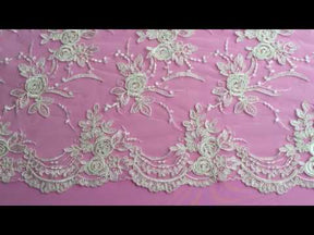 Dentelle Cordonnée Ivoire - Maria