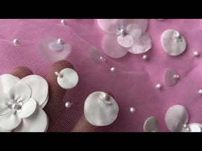 Dentelle 3D Ivoire - Samia