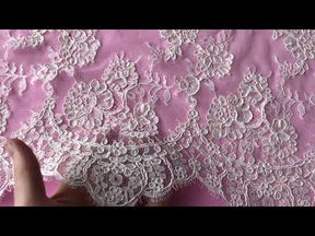 Dentelle Cordonnée Ivoire - Amelia