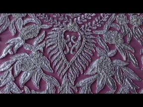 Dentelle perlée à la main ivoire - Jaxton