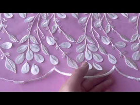 Dentelle laser ivoire - Biruta