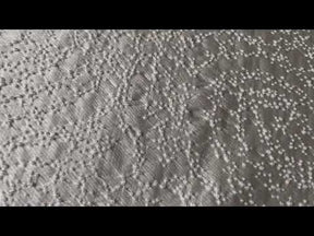 Motif a pois Jacquard ivoire - Glee