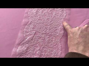 Bordure en dentelle Chantilly ivoire - Diallo