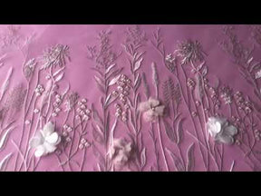 Dentelle 3D Ivoire & Blush - Moonira
