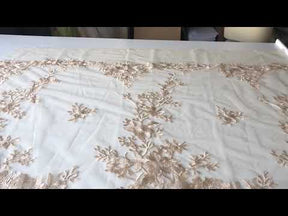 Dentelle Brodée Champagne - Fontaine