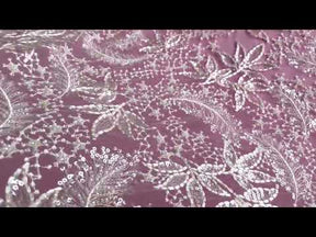 Dentelle perlée ivoire - Loopa