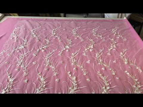 Dentelle Brodée Ivoire - Sonnet
