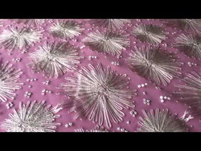 Dentelle Ivoire Cordon & Paillettes - Danuta