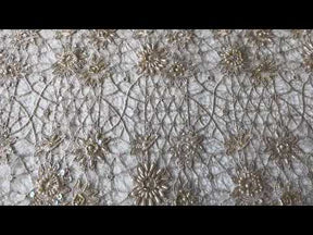 Dentelle Perlée Champagne - Louanda