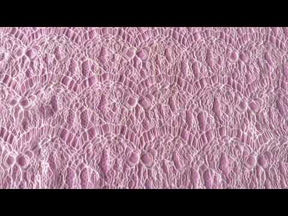Dentelle Chantilly en laine ivoire - Tashi