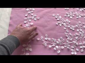 Dentelle Broderie 3D Ivoire - Dale