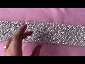 Garniture de robe en perles - Gloria