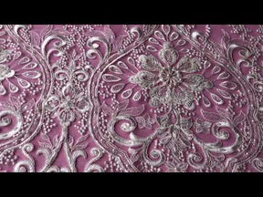 Dentelle brodée ivoire - Taylor