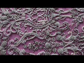 Dentelle Perlée Ivoire - Faith