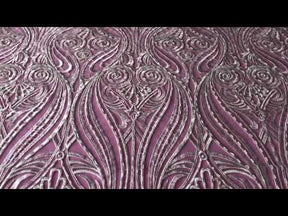 Dentelle Broderie Perlée Ivoire - Béatrice