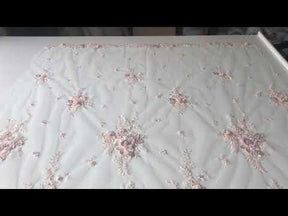 Dentelle perlée Blush - Hildreth