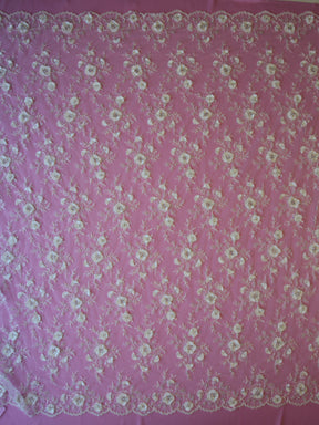 Dentelle Fleur Perlée Ivoire – Jacqueline