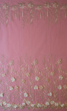 Dentelle 3D Ivoire & Blush - Moonira