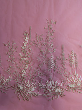 Dentelle 3D Ivoire & Blush - Moonira