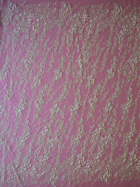 Dentelle 3D pailletée ivoire - Murdina