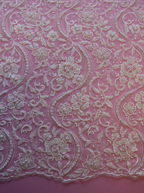 Dentelle Perlée Ivoire - Amara