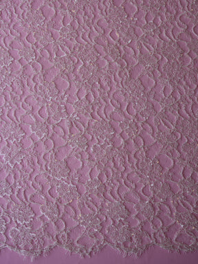 Dentelle Chantilly Perlée Ivoire - Kerry