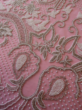Dentelle Perlée Ivoire - Arabella