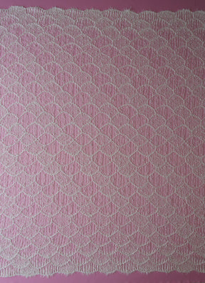Dentelle perlée à la main ivoire - Brianna
