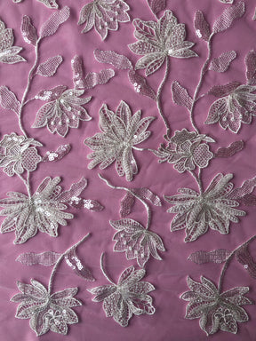 Dentelle Perlée Ivoire - Callie
