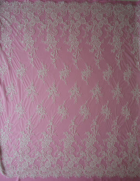 Dentelle Perlée Ivoire - Cayli