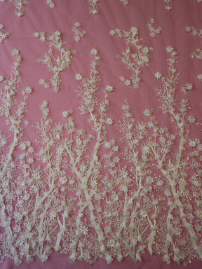 Dentelle perlée ivoire – Drew